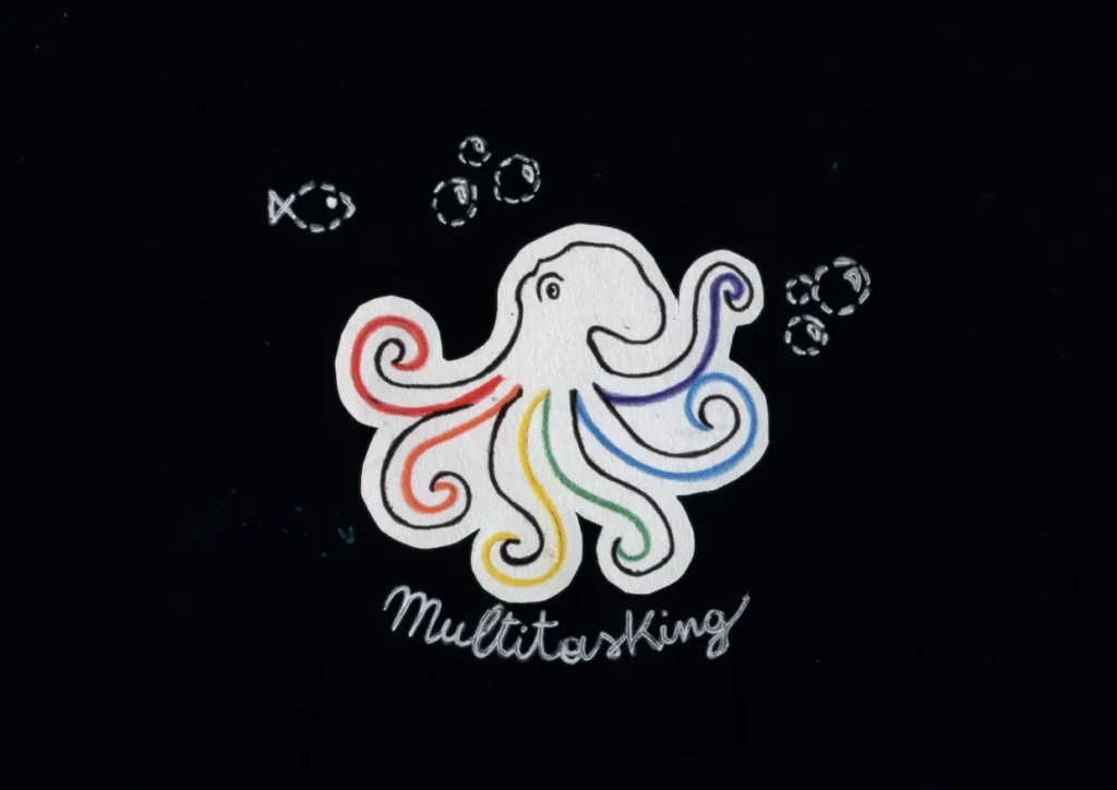 Disegno di Federica Milani — MultitasKing