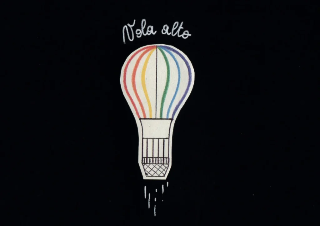 Disegno di Federica Milani — Vola alto