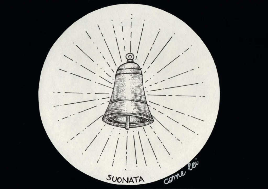 Disegno di Federica Milani — Suonata come lei
