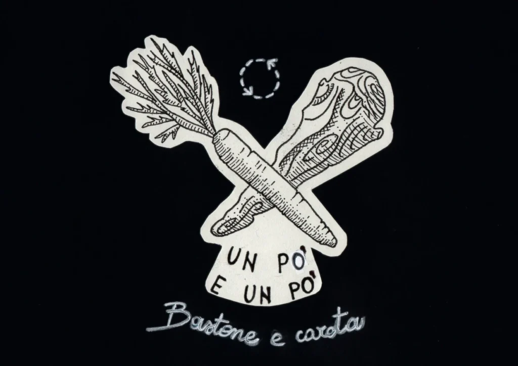 Disegno di Federica Milani — Bastone e carota