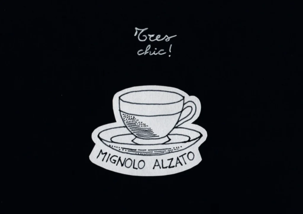 Disegno di Federica Milani — Mignolo alzato