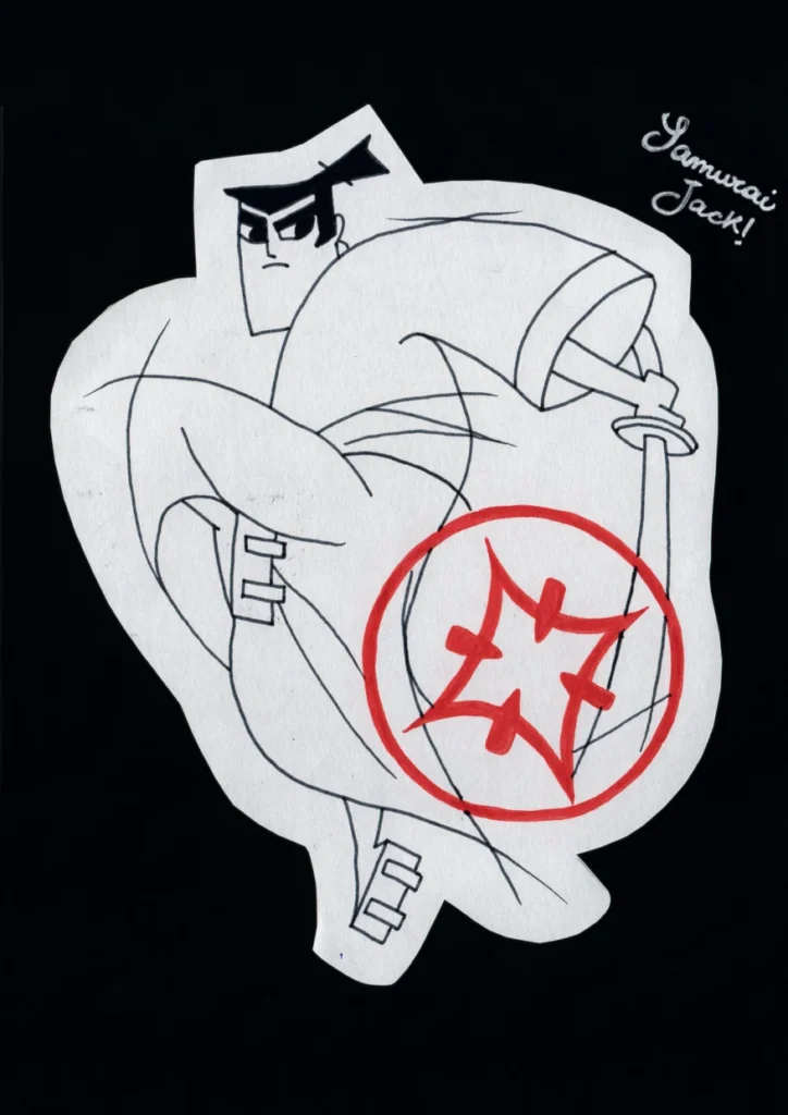 Disegno di Federica Milani — Samurai Jack