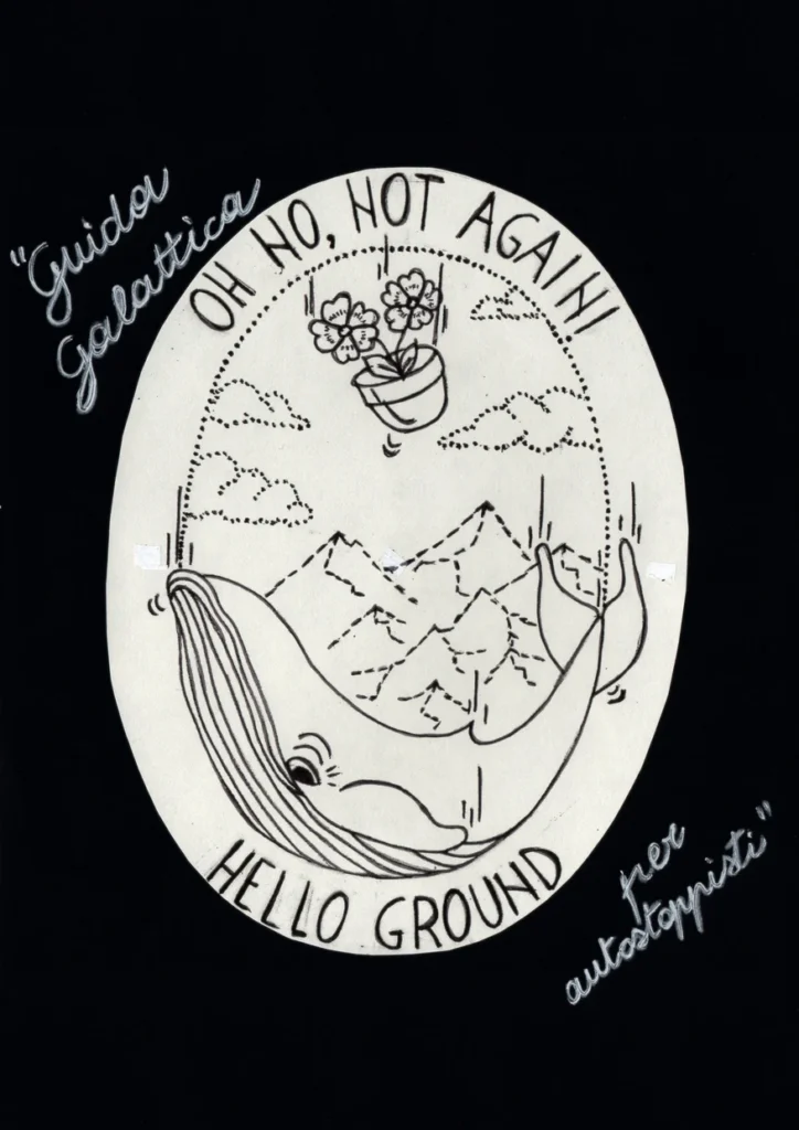 Disegno di Federica Milani — oh no, not again! Hello ground