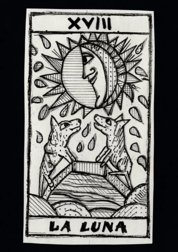 Disegno di Federica Milani — XVIII - La luna