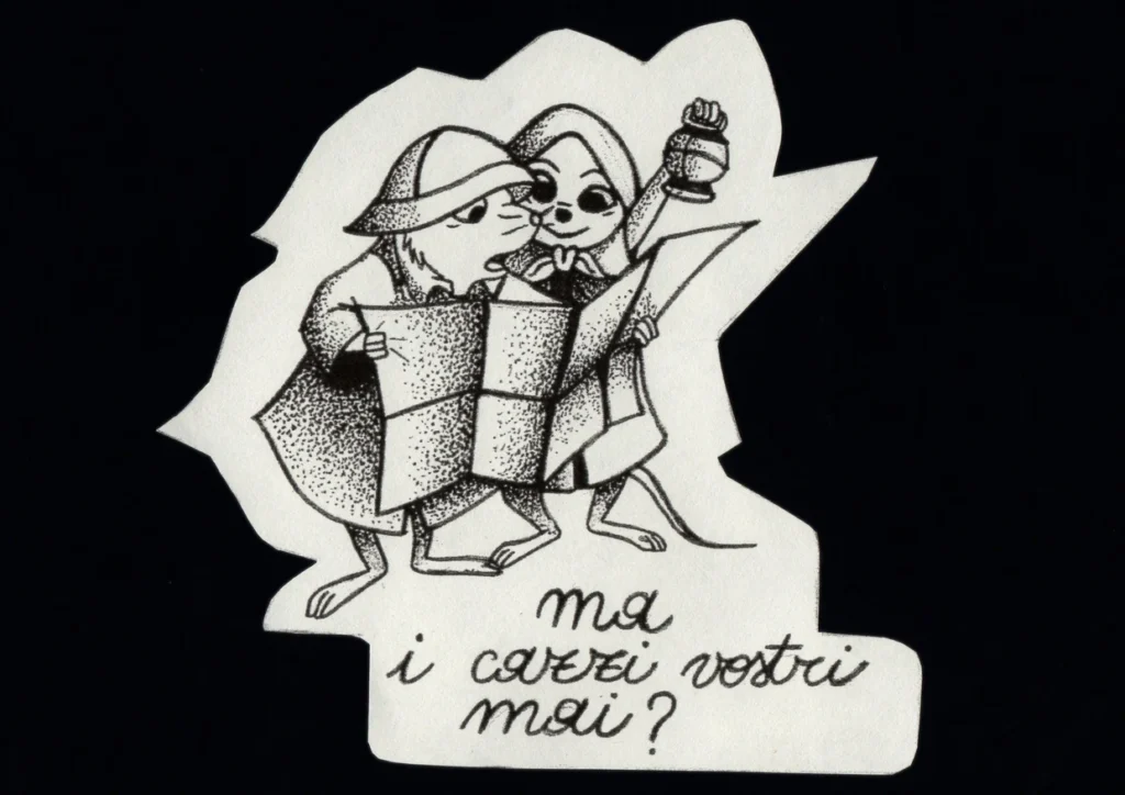 Disegno di Federica Milani — Ma i cazzi vostri mai?