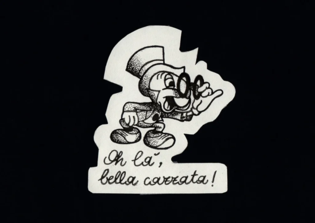 Disegno di Federica Milani — Oh là, bella la cazzata!