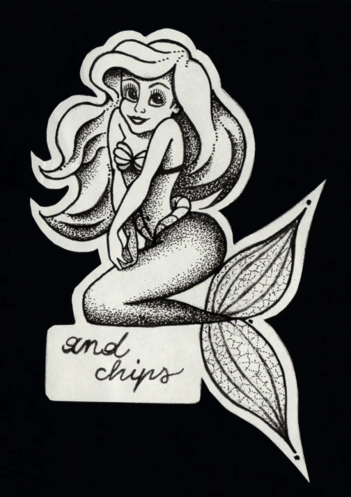 Disegno di Federica Milani — Fish and chips