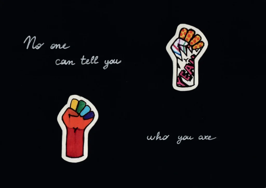 Disegno di Federica Milani — No one can tell yuo who you are