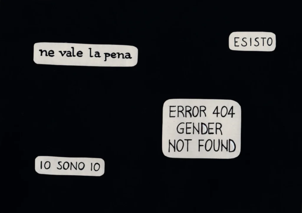 Disegno di Federica Milani — Scritte 1