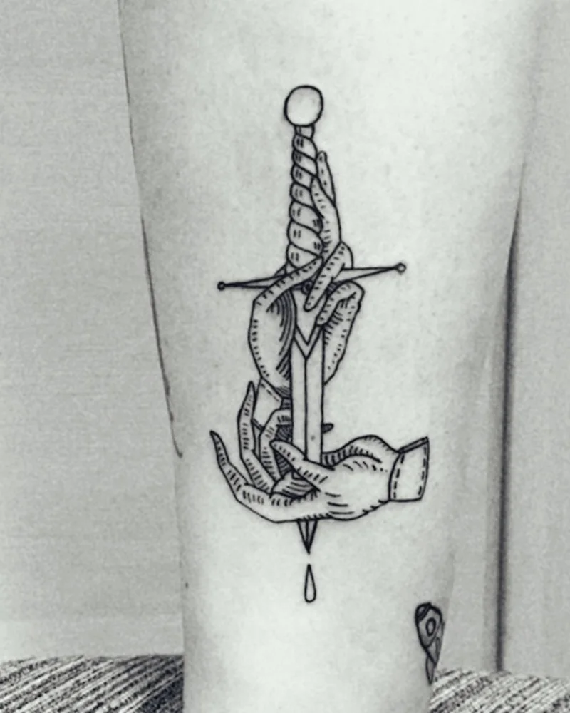 Tatuaggio reale di Federica Milani — Tatuaggio 04