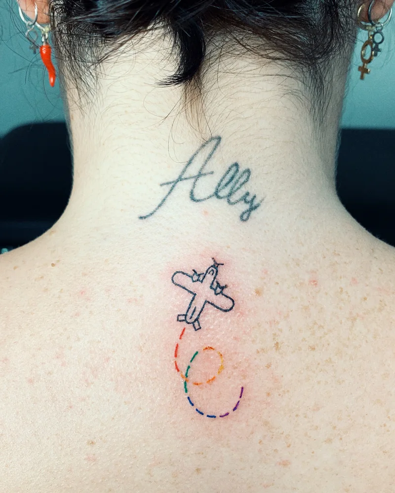 Tatuaggio reale di Federica Milani — Tatuaggio 09