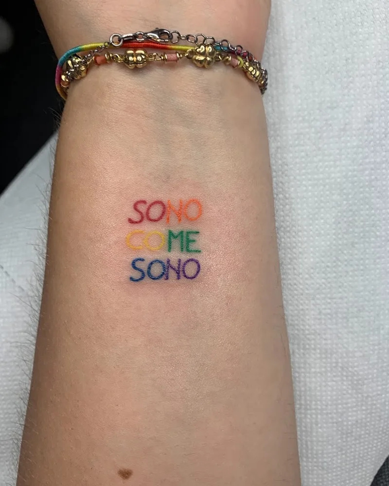 Tatuaggio reale di Federica Milani — Tatuaggio 15