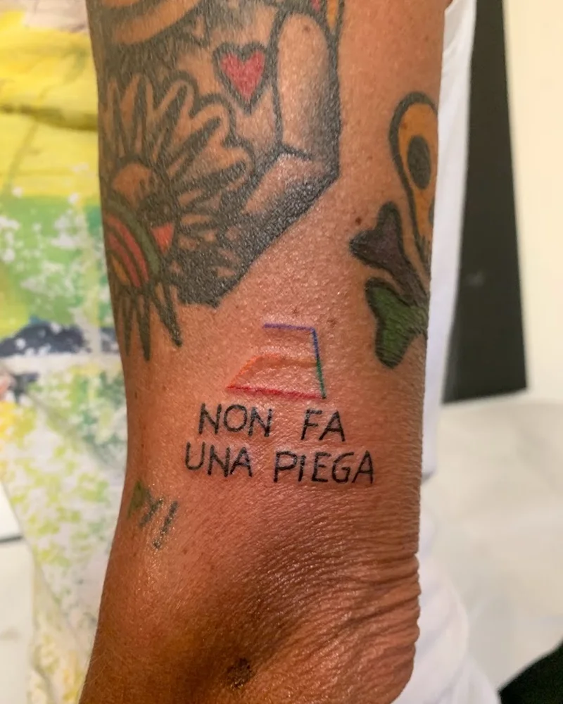 Tatuaggio reale di Federica Milani — Tatuaggio 17
