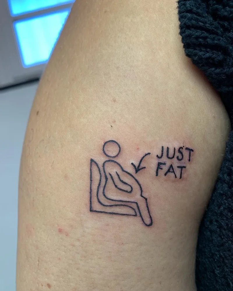Tatuaggio reale di Federica Milani — Tatuaggio 21