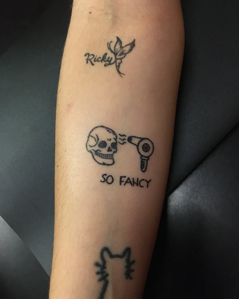 Tatuaggio reale di Federica Milani — Tatuaggio 38