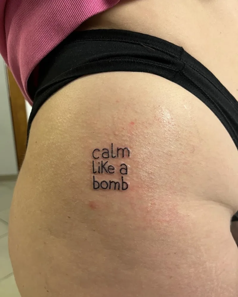 Tatuaggio reale di Federica Milani — Tatuaggio 50