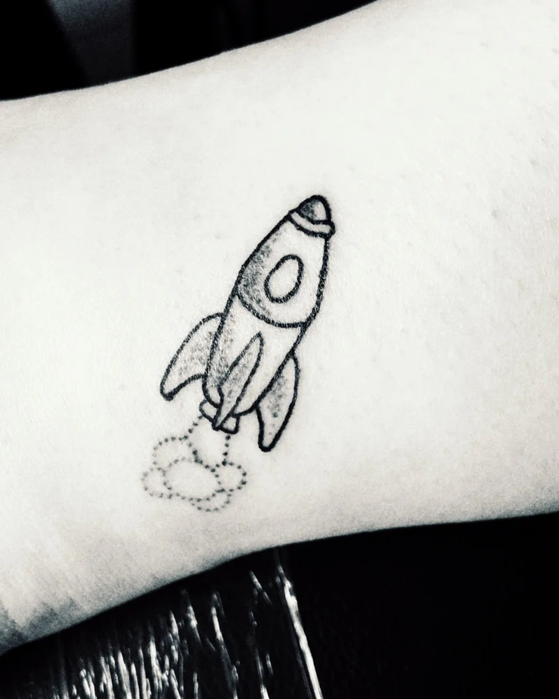 Tatuaggio reale di Federica Milani — Tatuaggio 56